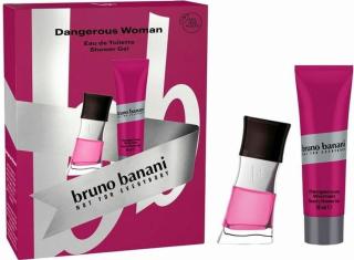 Bruno Banani Dangerous Woman - EDT 30 ml + sprchový gel 50 ml