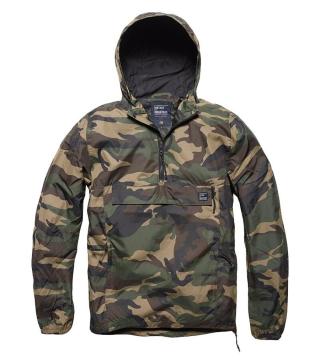 Bunda Grafton Light Anorak Vintage Industries® - Woodland Camo