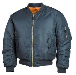 Bunda MFH® Flight Jacket MA1 “Bomber“- alpha modrá