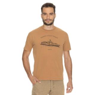 Bushman tričko Elliot camel XXXXL