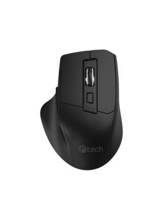 C-TECH myš Ergo WLM-05, 1600DPI, 6 tlačítek, USB nano receiver, černá