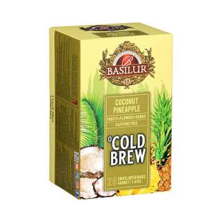 Čaj Basilur Cold Brew Coconut Pineapple 20x2g