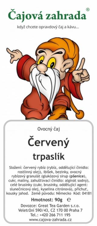 Čajová zahrada Červený trpaslík - ovocný čaj Varianta: ovocný čaj 500g