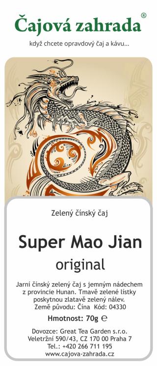 Čajová zahrada China Super Mao Jian - zelený čaj Varianta: zelený čaj 1000g