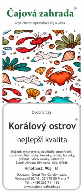 Čajová zahrada Korálový ostrov ® - ovocný čaj Varianta: ovocný čaj 500g