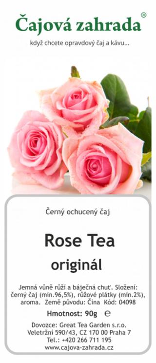 Čajová zahrada Rose Tea - černý ochucený čaj Varianta: černý čaj 1000g