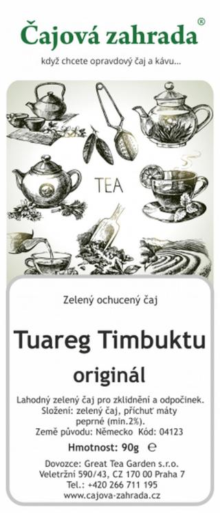 Čajová zahrada Tuareg Timbuktu - zelený ochucený čaj Varianta: zelený čaj 1000g