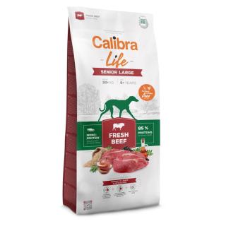 CALIBRA Life Fresh Beef Senior Large granule pro psy 1 ks, Hmotnost balení: 12 kg