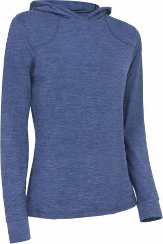 Callaway Womens Brushed Heather Hoodie True Navy Heather S