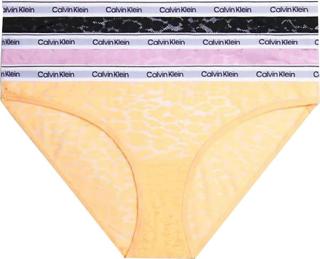 Calvin Klein 3 PACK - dámské kalhotky Bikini PLUS SIZE QD5080E-GP9 3XL
