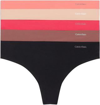 Calvin Klein 5 PACK - dámská tanga QD3556E-I2I XS