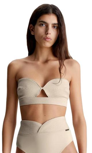 Calvin Klein Dámská plavková podprsenka Bralette KW0KW02144-ACE L