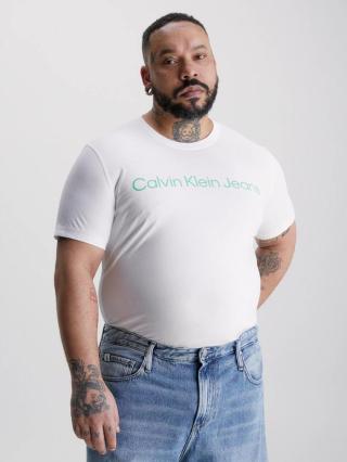 Calvin Klein Jeans Triko Bílá