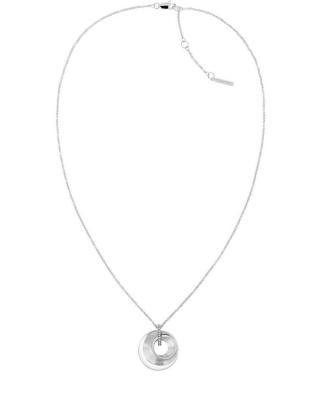 Calvin Klein Luxusní náhrdelník z oceli s krystaly 35000157