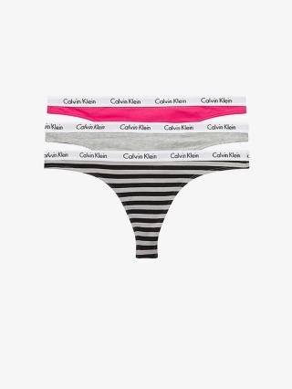Calvin Klein Underwear Kalhotky 3 ks Šedá