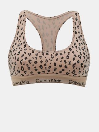 Calvin Klein Underwear Unlined Bralette Podprsenka Hnědá