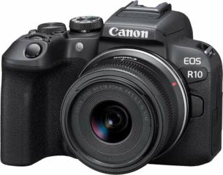 Canon EOS R10 Body + EF-EOS R + RF-S 18-45mm IS STM Černá