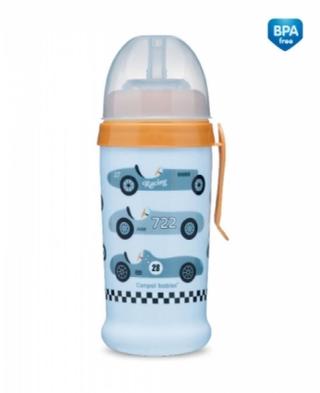 Canpol babies Sportovní nekapající láhev Racing - sv. modrá