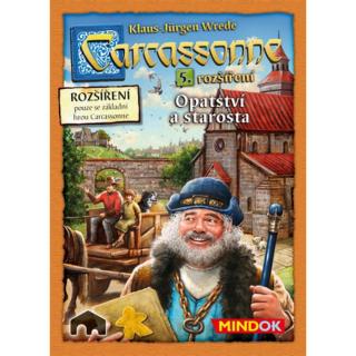 Carcassonne 5. rozšíření - Opatství a starosta Mindok