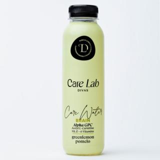 Care Lab Care Water Brain green lemon-pomelo funkční nápoj 400 ml