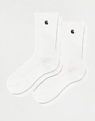 Carhartt WIP Madison Pack Socks White / Black + White / Black