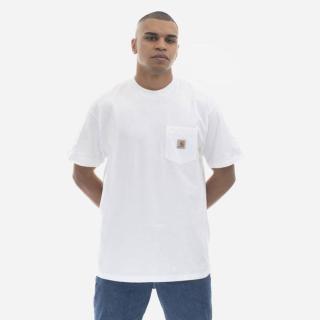 Carhartt WIP S/S Local Pocket T-Shirt I030672 WHITE/BLACK