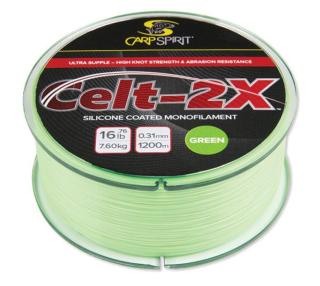 Carp Spirit Vlasec Celt 2X Mymetik Green Délka: 1600m, Nosnost: 5,4kg, Průměr: 0,26mm