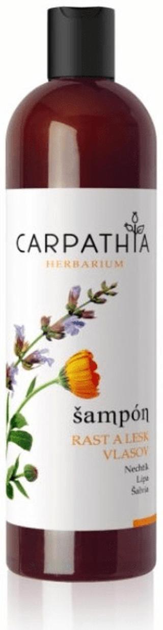 Carpathia Herbarium Šampon na růst a lesk vlasů 350 ml