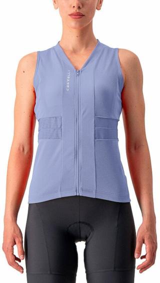 Castelli Anima 4 Sleeveless Violet Mist/Ivory S Tílko