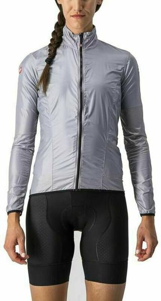 Castelli Aria Shell W Jacket Silver Gray XS