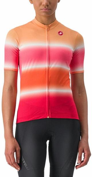 Castelli Dolce W Jersey Soft Orange/Hibiscus XL Dres