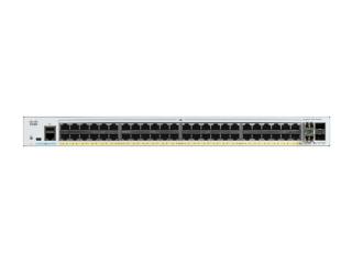 Catalyst C1000-48P-4G-L, 48x 10/100/1000 Ethernet PoE+ and 370W PoE budget ports, 4x 1G SFP uplinks