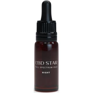 CBD Star Full Spectrum Oils Night 10 % CBD podpora spánku a regenerace 10 ml
