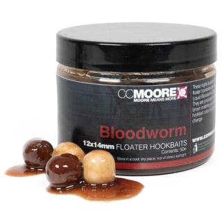 Cc moore pop up pelety v dipu bloodworm floater hookbaits 12x14 mm 50 ks