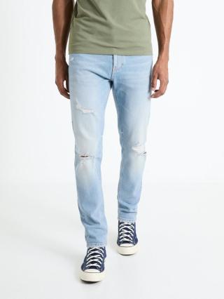 Celio Fostroy Jeans Modrá