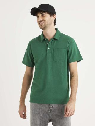 Celio Polo triko Zelená