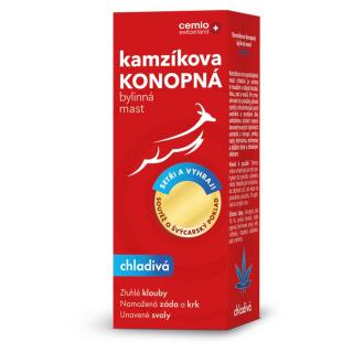 CEMIO Kamzíkova konopná mast chladivá 200 ml