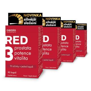 Cemio RED3® silnější, 360 kapslí