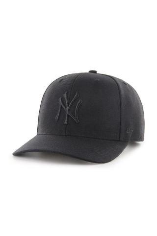 Čepice 47brand New York Yankees černá barva, s aplikací