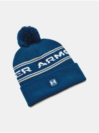 Čepice Under Armour UA Men's Halftime Pom Beanie-BLU