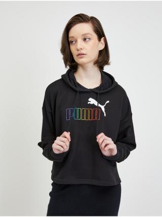 Černá dámská mikina s kapucí Puma Rainbow