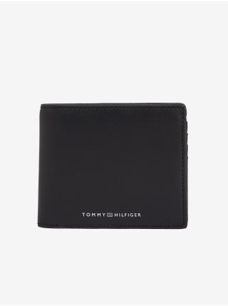 Černá pánská kožená peněženka Tommy Hilfiger Modern Leather CC and Coin