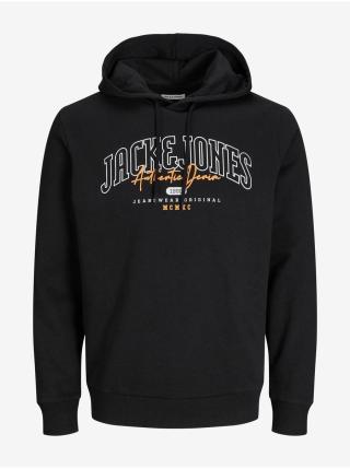 Černá pánská mikina s kapucí Jack & Jones Larry