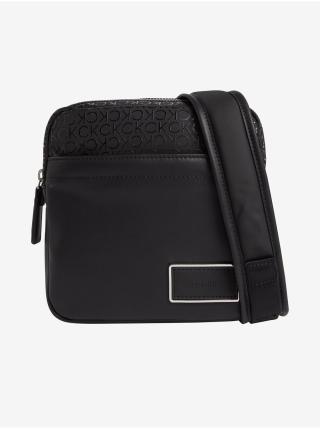 Černá pánská vzorovaná crossbody taška Calvin Klein