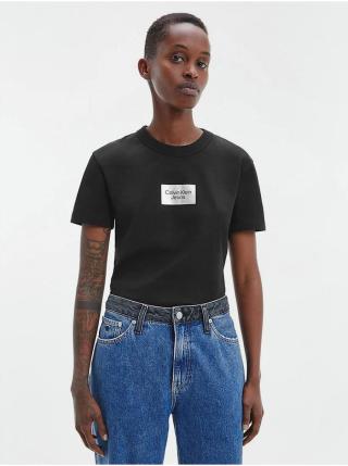 Černé dámské tričko Calvin Klein Jeans