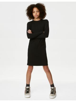Černé holčičí šaty Marks & Spencer