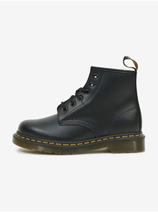 Černé kožené kotníkové boty Dr. Martens 101