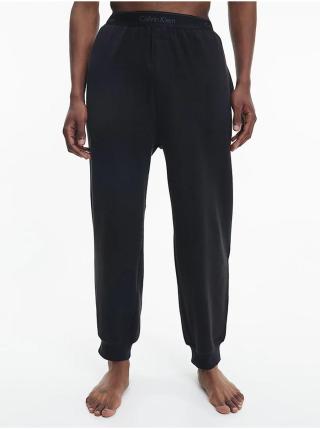 Černé pánské kalhoty na spaní Calvin Klein