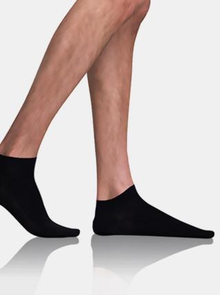 Černé pánské ponožky Bellinda BAMBUS AIR IN-SHOE SOCKS