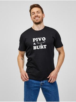 Černé pánské tričko ZOOT.Original PIVO a  BUŘT